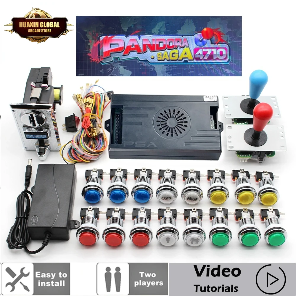 Trackball Controller Arcade - Kit de caja de Saga Pandora