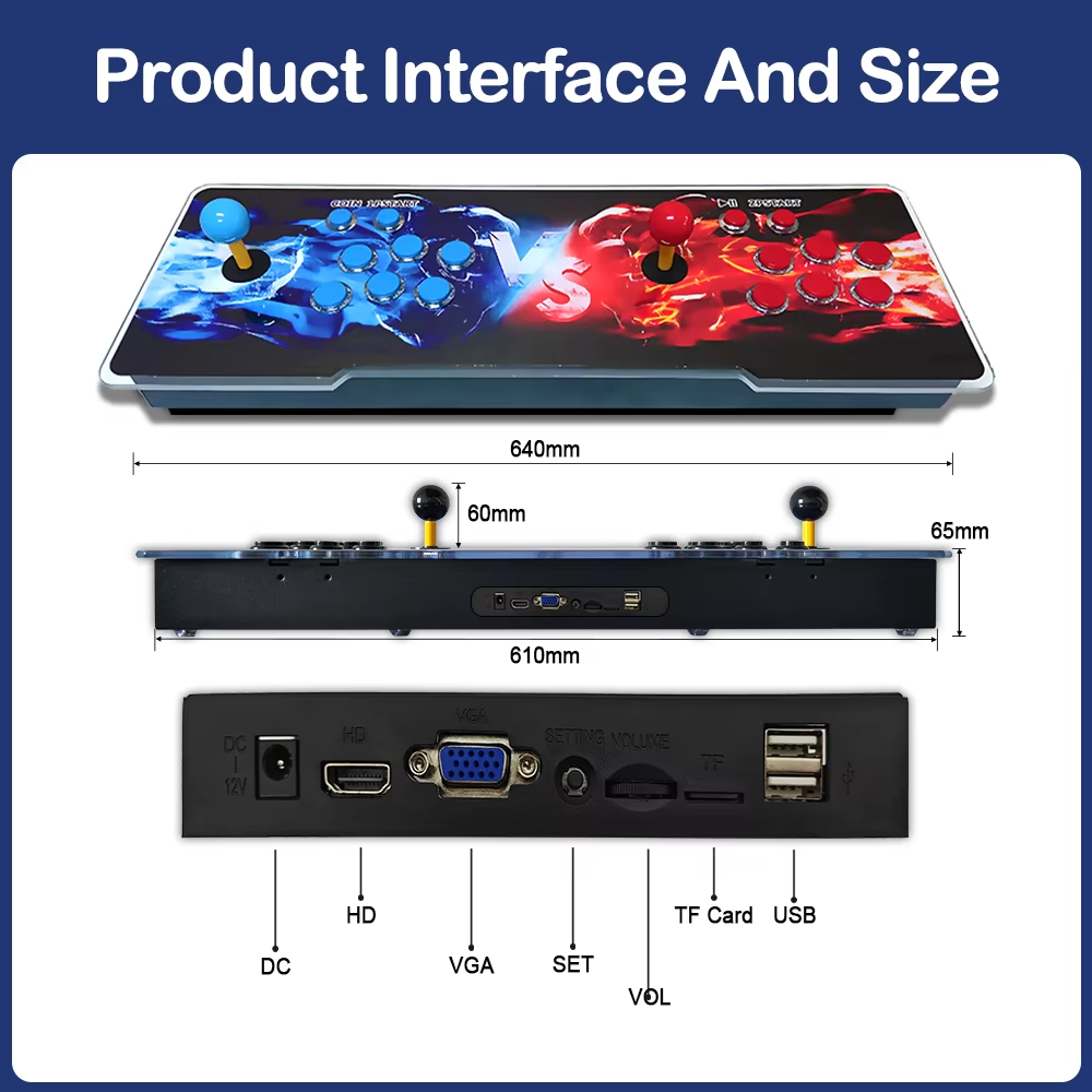 Consola Arcade 29800 en 1, con - Trackball Controller Arcade reseña y precio