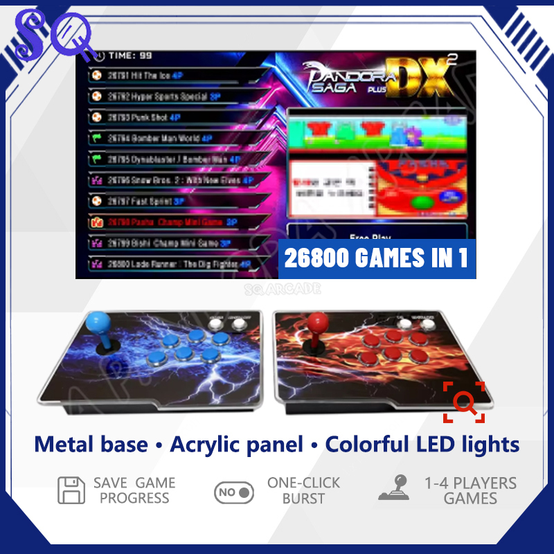 26800 en 1 Pandora Saga DX2 Co - Trackball Controller Arcade reseña y precio