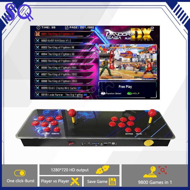 Pandora Saga DX 9800 Todo en U - Trackball Controller Arcade reseña y precio